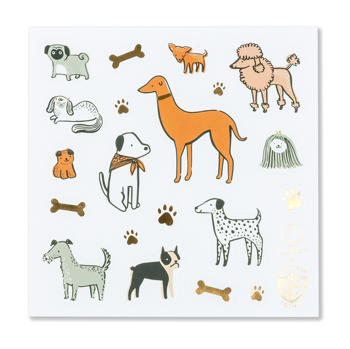 Bow Wow Sticker Set - 4 Pk