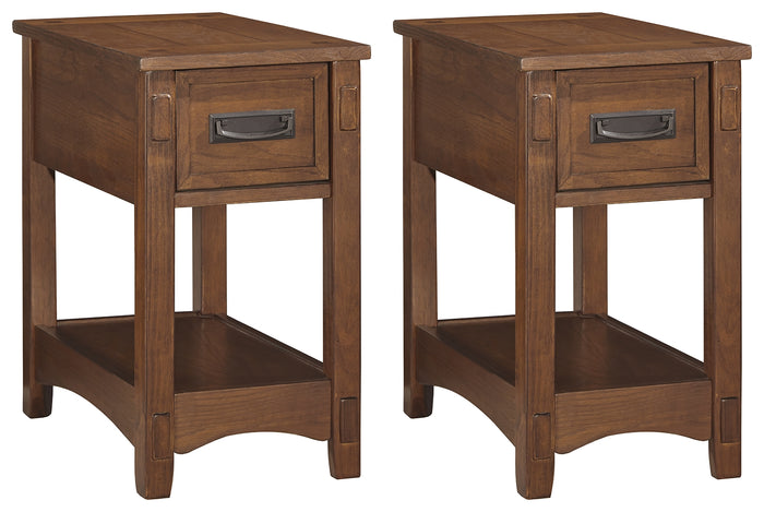 Breegin T007 2-Piece End Table Set