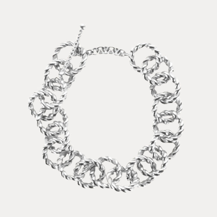 Men's Silver Chain Bracelet - Odeon | BuDhaHomme by BuDhaGirl