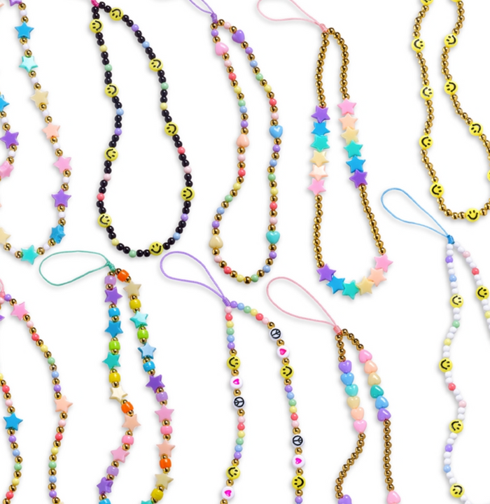 Cali Rainbows -Beaded Cell Phone Chains