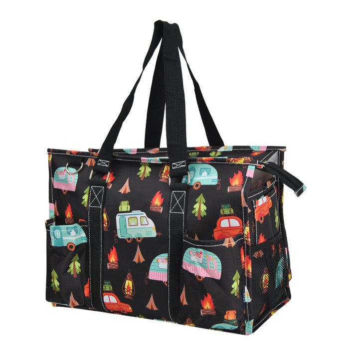 Camper Nights NGIL Zippered Caddy Organizer Tote Bag