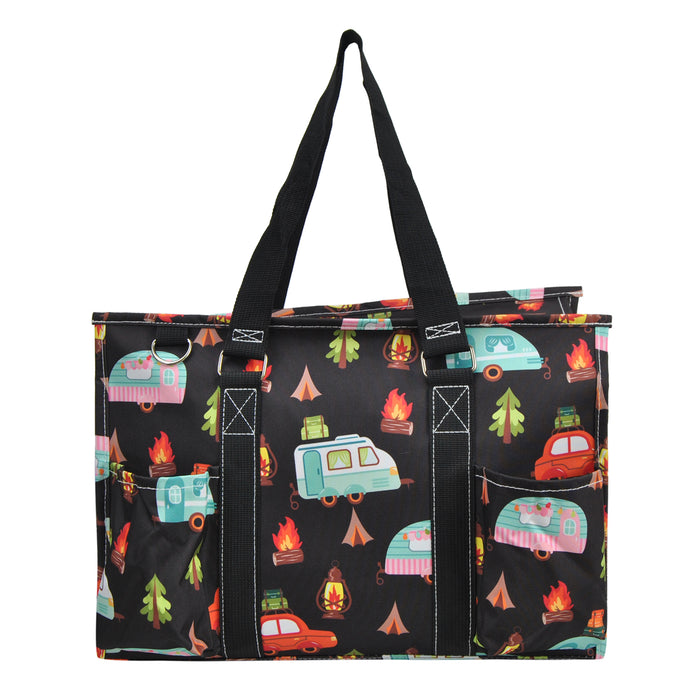 Camper Nights NGIL Zippered Caddy Organizer Tote Bag