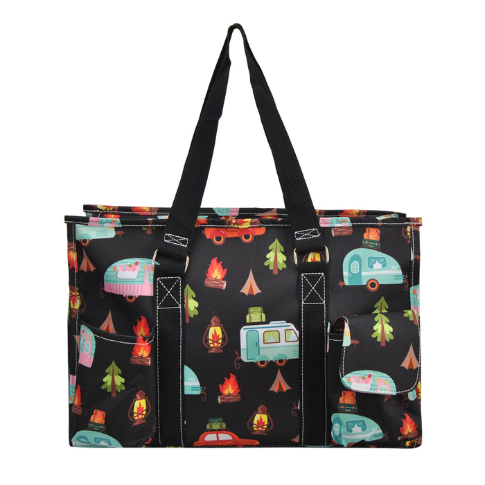 Camper Nights NGIL Zippered Caddy Organizer Tote Bag