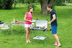 Campingaz, Grill and Stand Camping Stove, compact outdoor gas cooker - Shoppers-kart.com