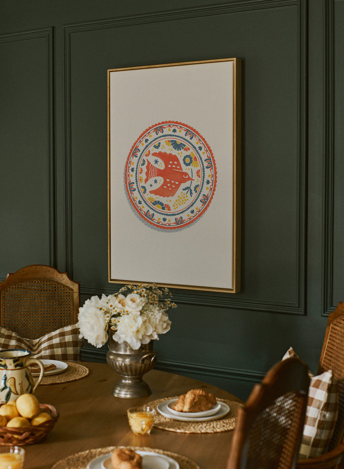Cardinal Dish, Poster