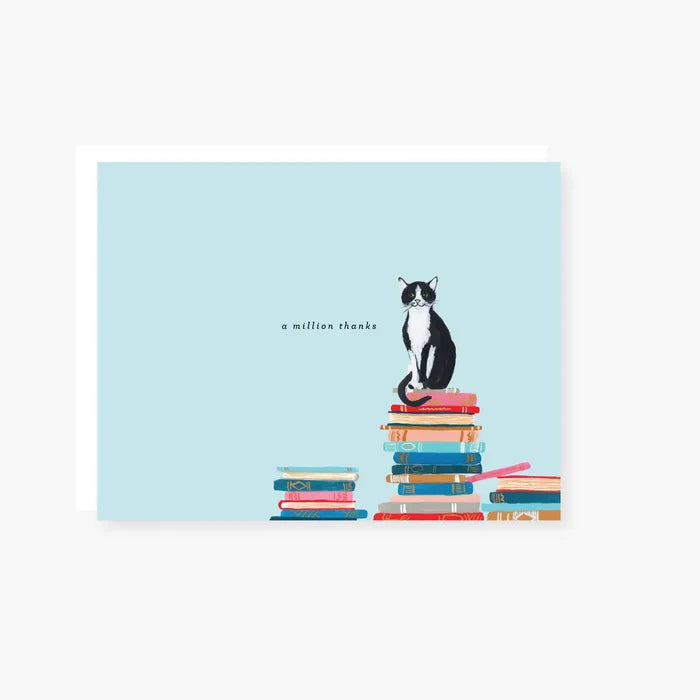 Cats & Stacks Thank You Card