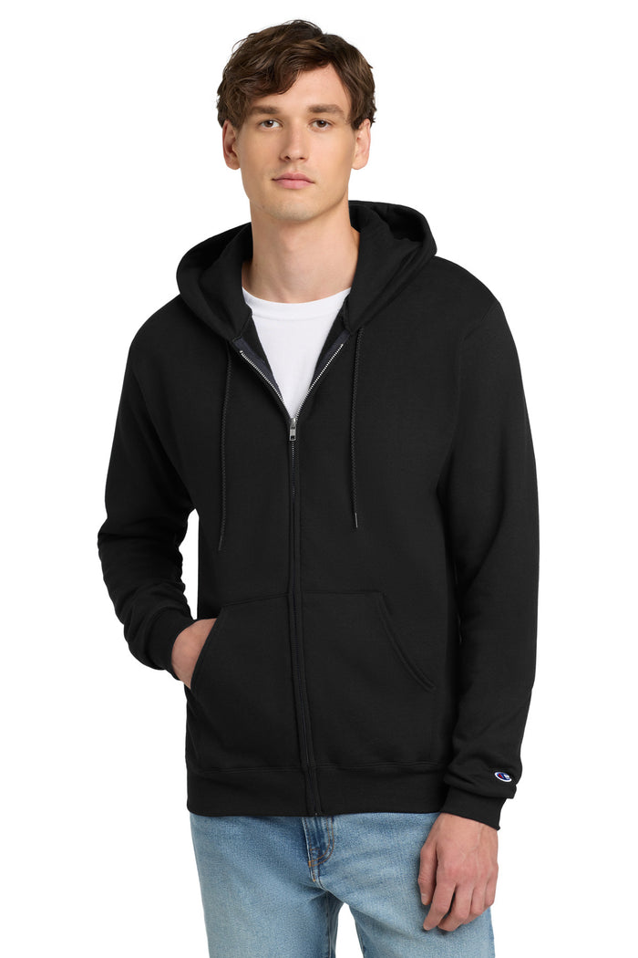 Champion ®  Powerblend ®  Full-Zip Hoodie. S800