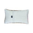 Handmade traditional Turkish oushak pillow cover made with vintage rugs 12x20 beige tan taupe