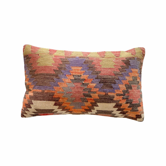 Chauncey Lumbar Kilim Pillow (12x20)