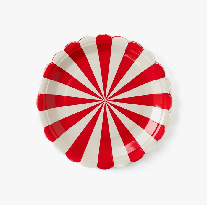 Circus Stripe 9" Paper Plates