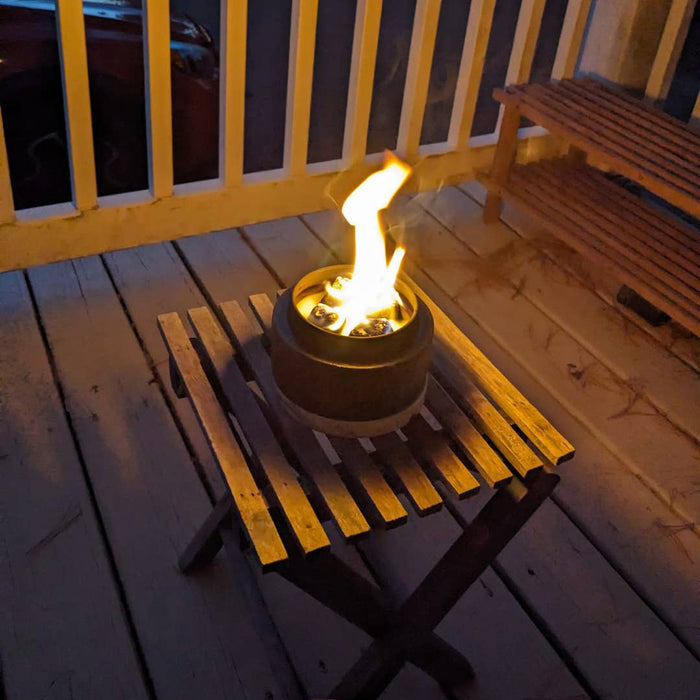 City Bonfires - Portable Fire Pits - City Bonfires Petite Concrete Tabletop Fire Bowl