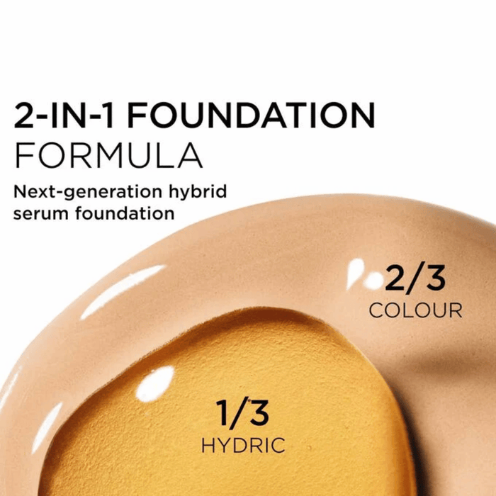 Clarins Double Serum Foundation Hybrid and Glowy L6W