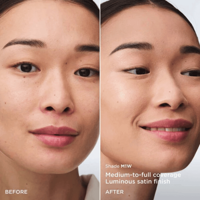 Clarins Double Serum Foundation Hybrid and Glowy M1W