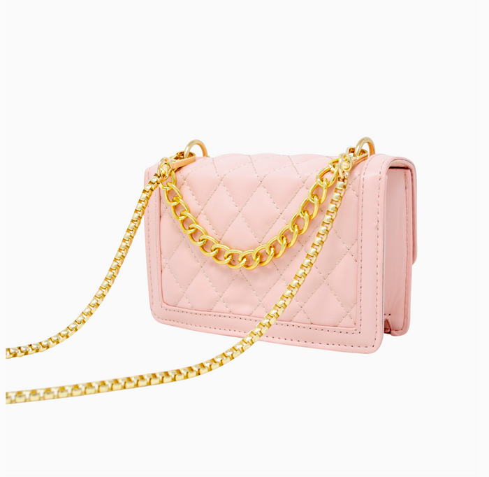 Classic Quilted Large Flap Handbag