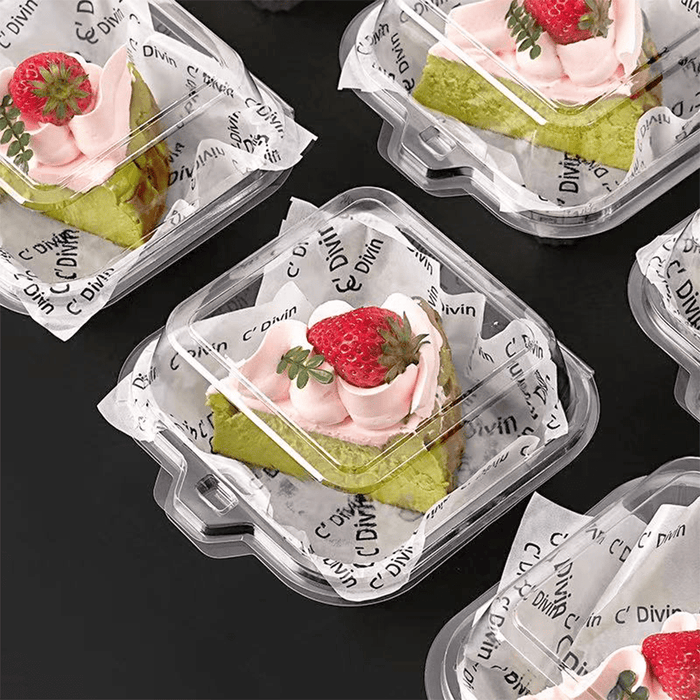 Clear PET Takeaway Burger Box Food Clam - TEM IMPORTS™