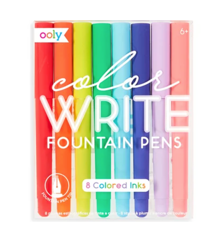 Color Write Fountain Pens