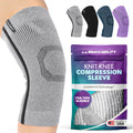 The incrediwear knee sleeve is an athletic bamboo brace to help provide sports pain relief
