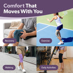 This meniscus knee brace is perfect for athletes including bikers, runners, sports players, and more