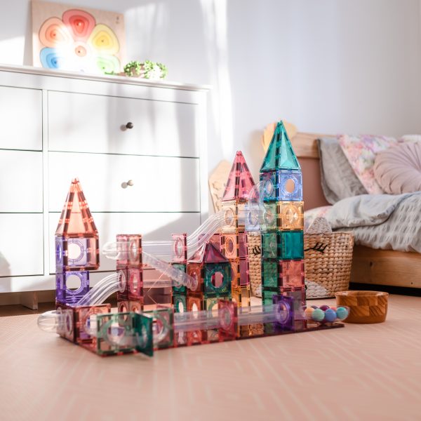 Connetix | Pastel Ball Run 106pcs