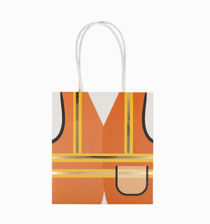 Construction Vest Treat Bag Set