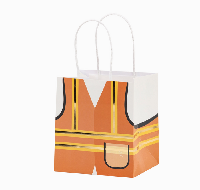Construction Vest Treat Bag Set