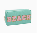 Cosmetic Bag Beach Chenille