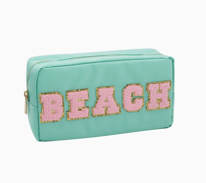 Cosmetic Bag Beach Chenille