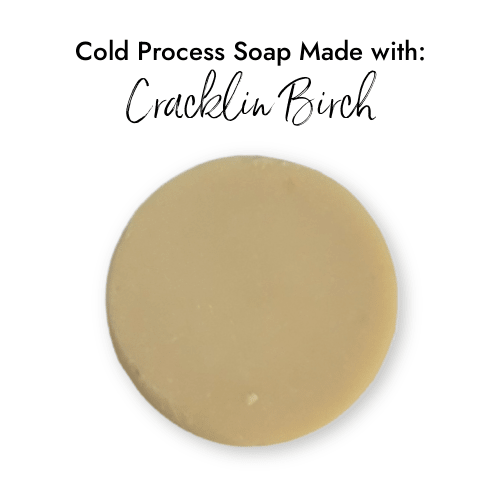 Cracklin Birch Fragrance Oil in Soap