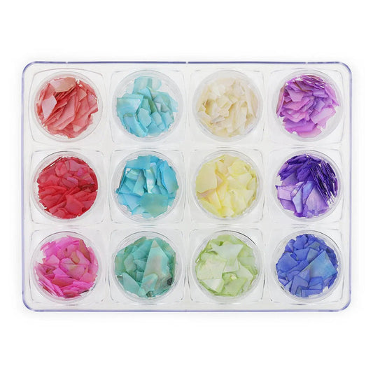 Crushed Shells Set - NCS-003   Naio Nails