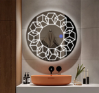 Cubicles Bathrooom Led Mirror with Touch Sensor & Dimmable (3 Lights Integrated)