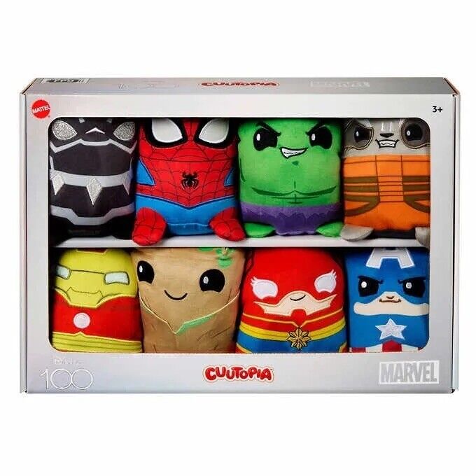Cuutopia  Marvell 5 Inch (13cm) Plush 8 Pack (3+ Years) - Shoppers-kart.com