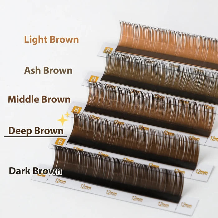 Deep Brown Lashes| Swaniya Lashes