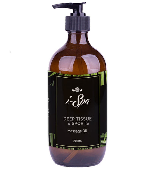 Deep tissue & Sports Massage Oil - 200ml