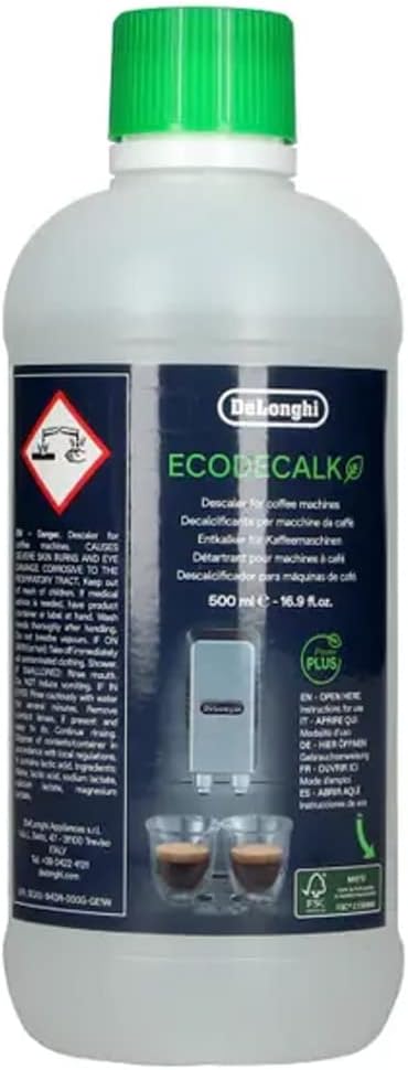 DeLonghi Ecodecalk Descaling Liquid- 500ml-(Pack of 2) - Shoppers-kart.com