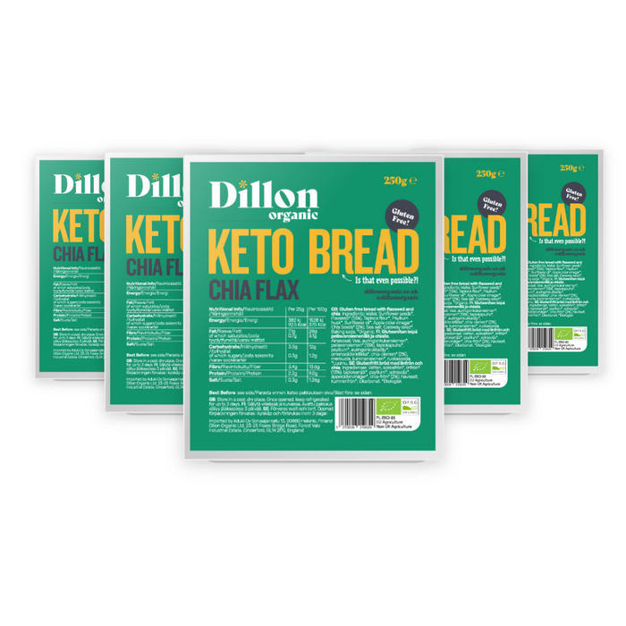 Dillon Organics Chia Flax Keto Bread