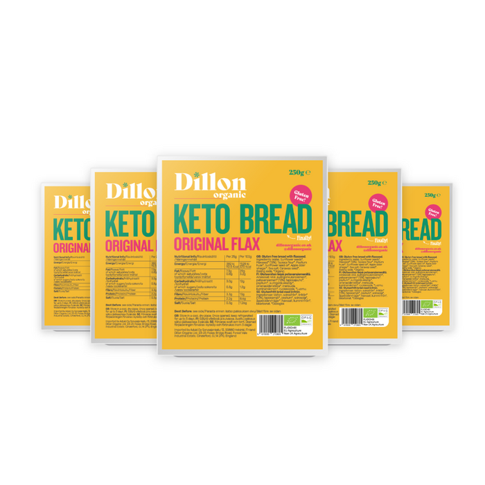 Dillon Organics Original Organic Flax Keto Bread