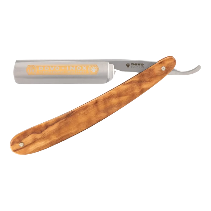 DOVO barberkniv - Oliventre 5/8"