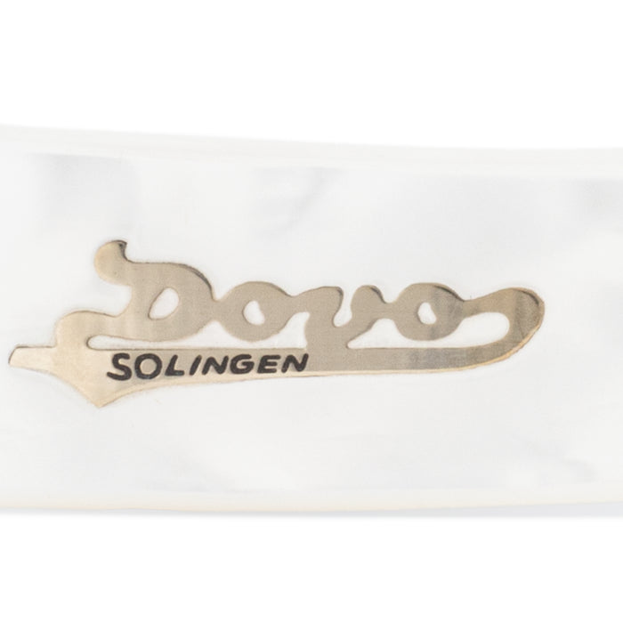 Dovo Imitation Pearlex Round Point 5/8" Carbon Steel Straight Razor