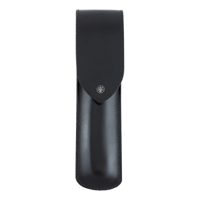 DOVO læretui for barberkniv Sort