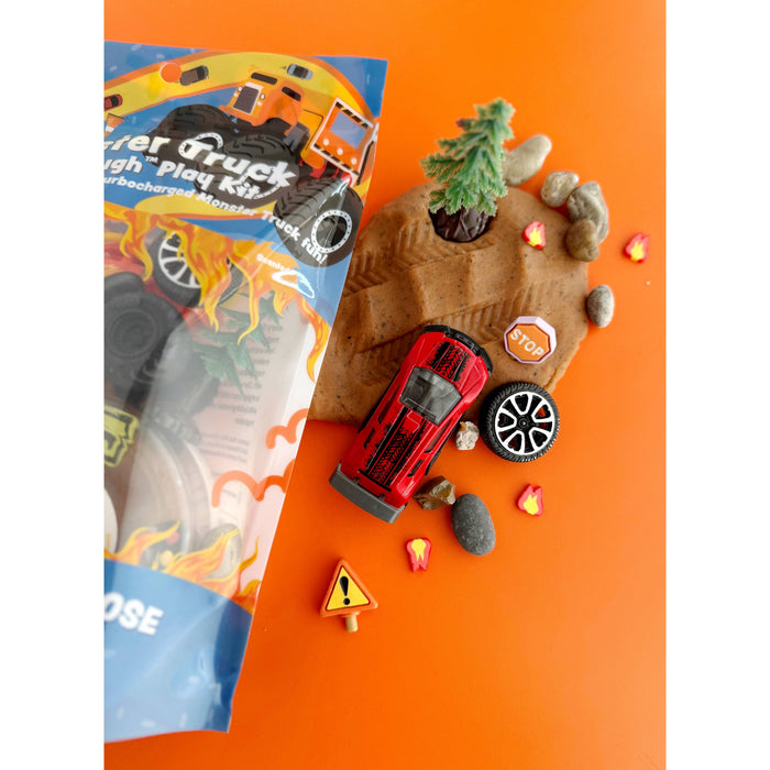 Earth Grown KidDoughs (KidDoughs by EGKD) - Monster Truck KidDough Play Kit