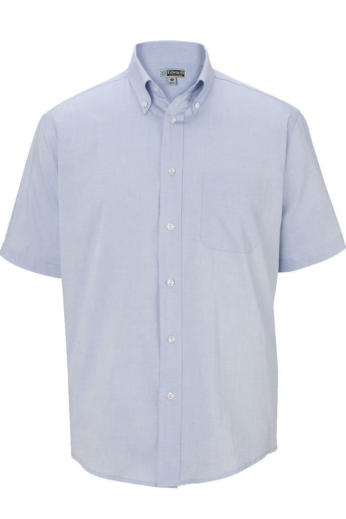 EDWARDS PINPOINT OXFORD SHORT SLEEVE MENS SHIRT