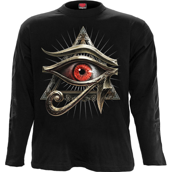 EVIL EYE - Longsleeve T-Shirt Black