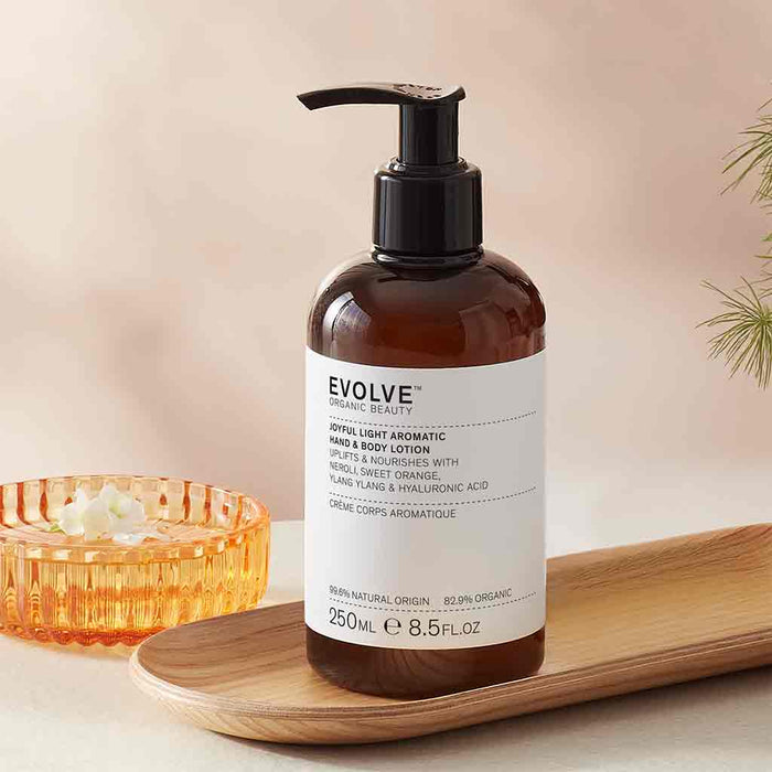 Evolve Organic Beauty Joyful Light Hand & Body Lotion 250ml
