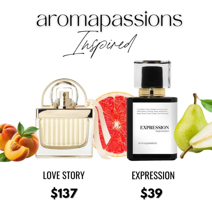 EXPRESSION | Inspired by CHLOE LOVE STORY | Love Story Dupe Pheromone Perfume - aromapassions