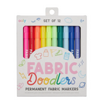 Fabric Doodlers Markers - Set of 12