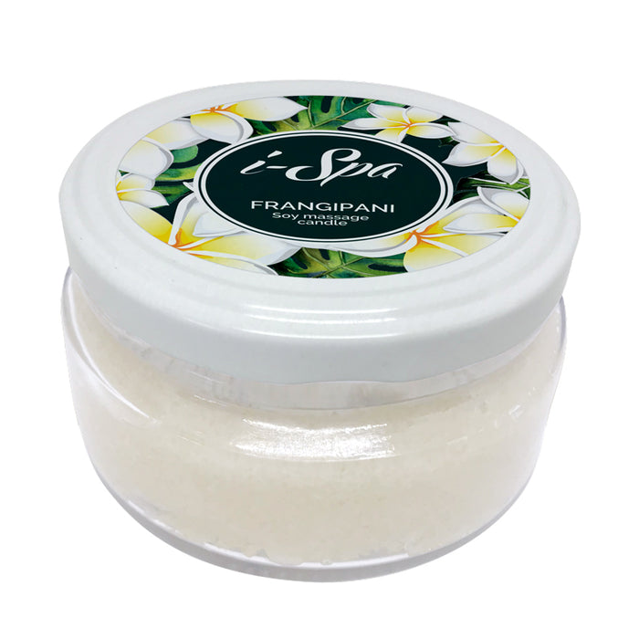 Frangipani Soy Massage Candle 200g