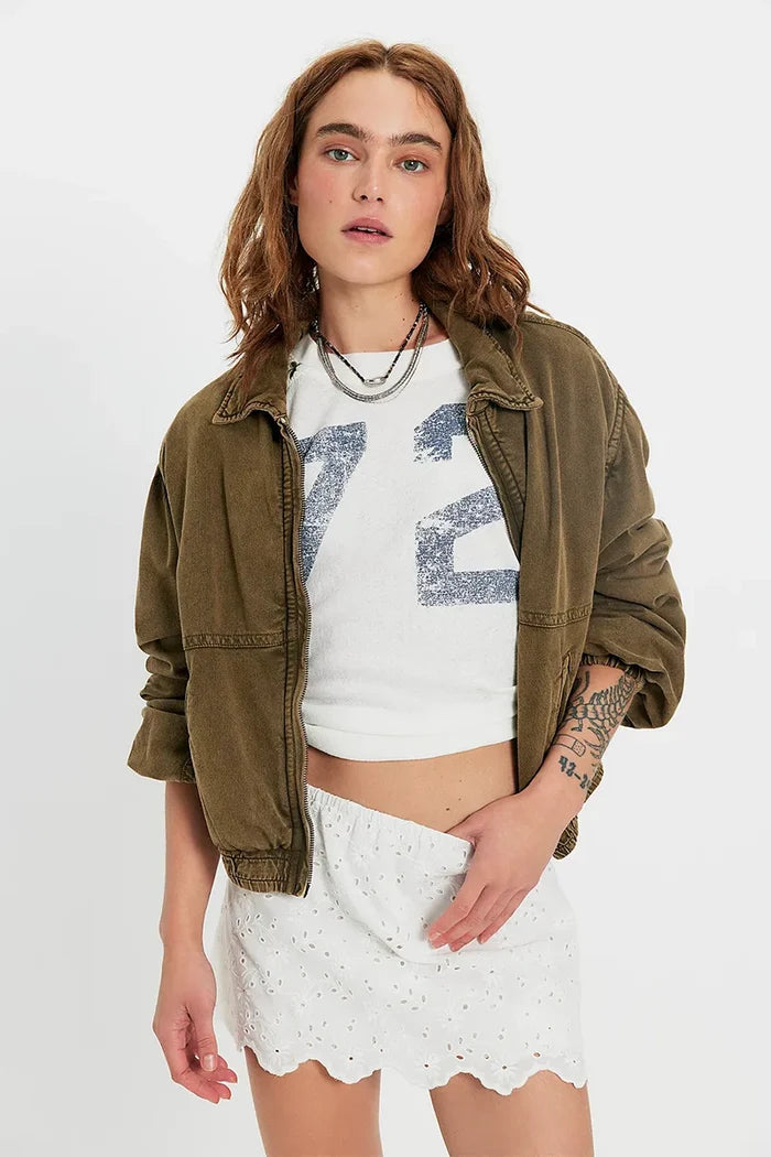 Free People Eyes on You Skort (Ivory)