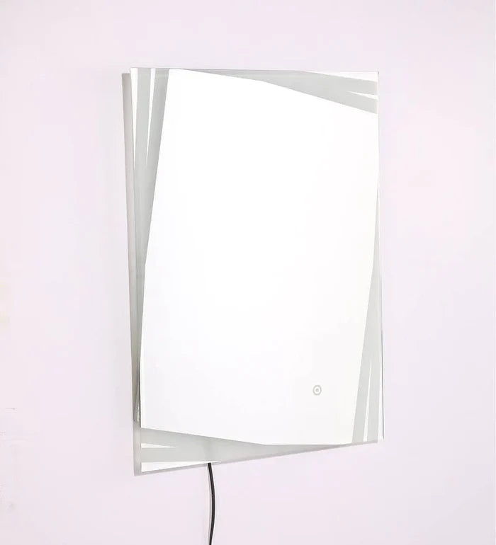 Frosted Modern Designed Led Bathroom Wall Mirror (3 Lights Integrated)