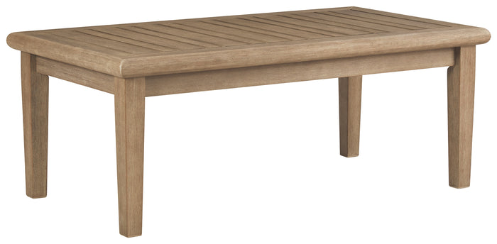 Gerianne P805-701 Grayish Brown Rectangular Cocktail Table