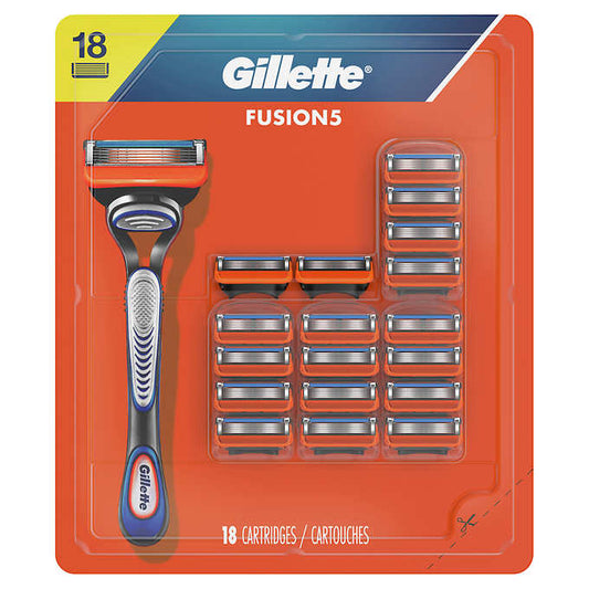 Gillette Fusion5 Manual Cartridges, 18-count - Shoppers-kart.com